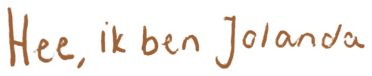 Hee, ik ben Jolanda
